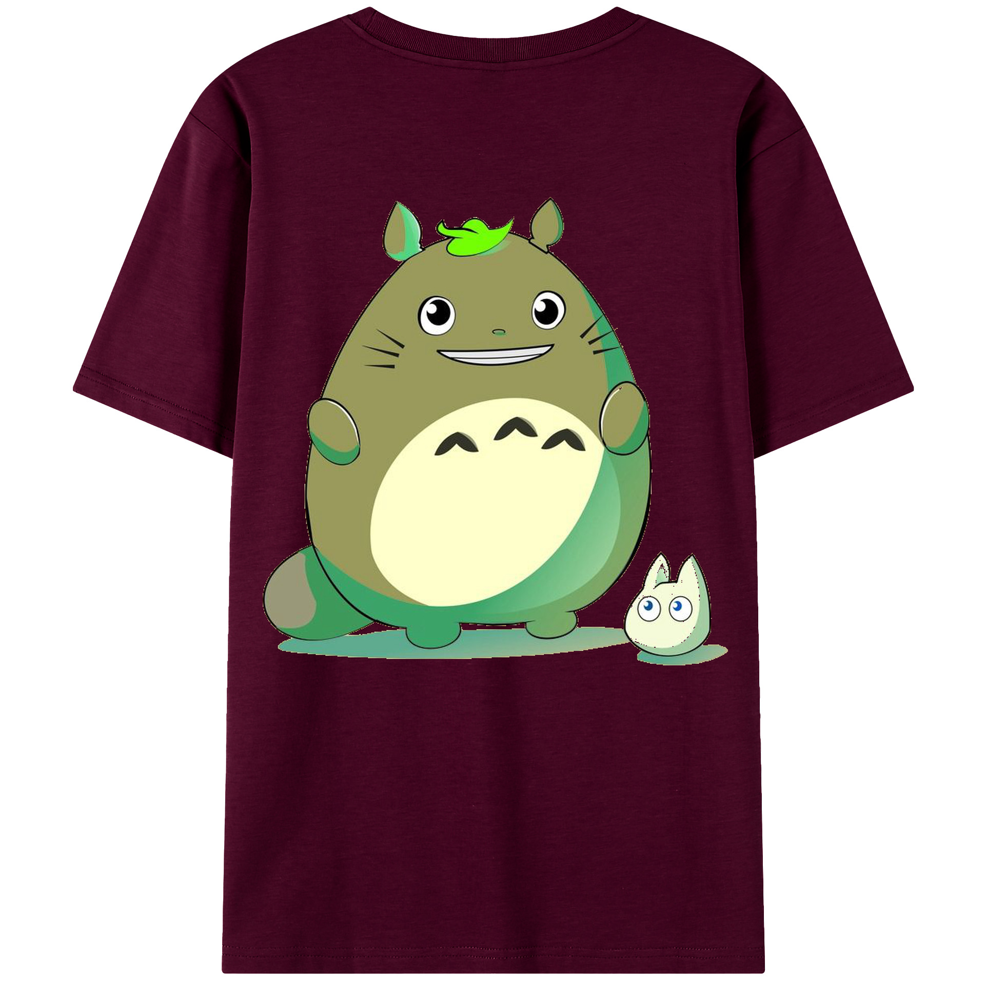 （画像用） となりのトトロ 草壁メイ 草壁サツキ My Neighbor Totoro Satsuki Kusakabe Mei Kusakabe レディース半袖Tシャツ(バックプリント)